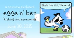 kicking and screaming